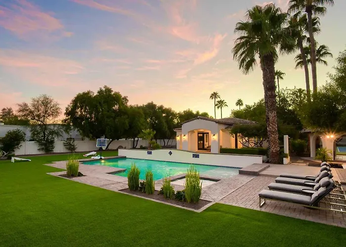 Luxury 8br With Pool, Pickleball, Golf & Volleyball Scottsdale